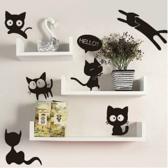 The Cute Cats Wall Sticker