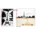 Eiffel tower and  Paris Wall Sticker