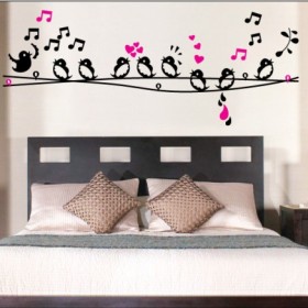 The Singing Birds Wall Decal 