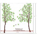 Two Trees Wall Sticker