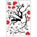  Birds sitting on Branches Wall Sticker