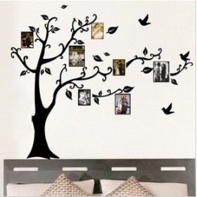 Large Tree with  Photo Frame Wall Sticker