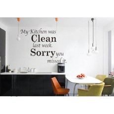Clean Kitchen Quote 