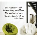 Read and Learn Wall Quote Sticker