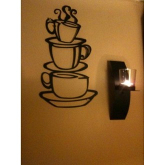 Coffee Cup Wall Sticker