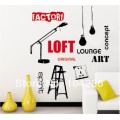 Loft Art - Vinyl Wall Art