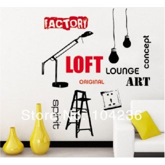 Loft Art - Vinyl Wall Art