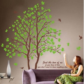 Two Trees Wall Sticker